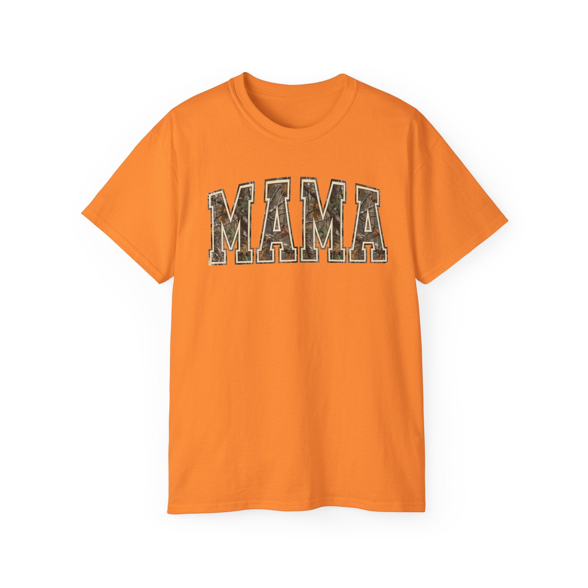Mama Camo T-Shirt — Rustic Camouflage 'MAMA' Tee for Moms, Mother's Day Gift