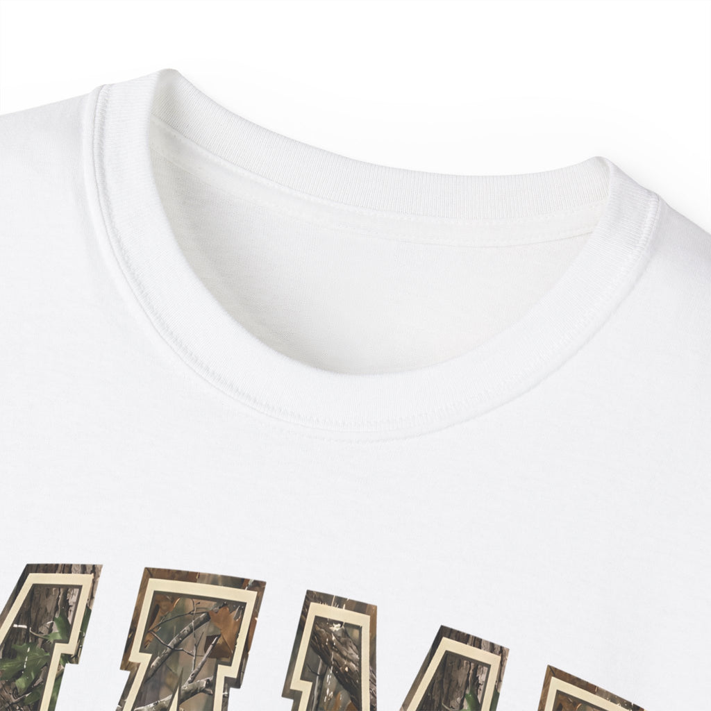 Mama Camo T-Shirt — Rustic Camouflage 'MAMA' Tee for Moms, Mother's Day Gift