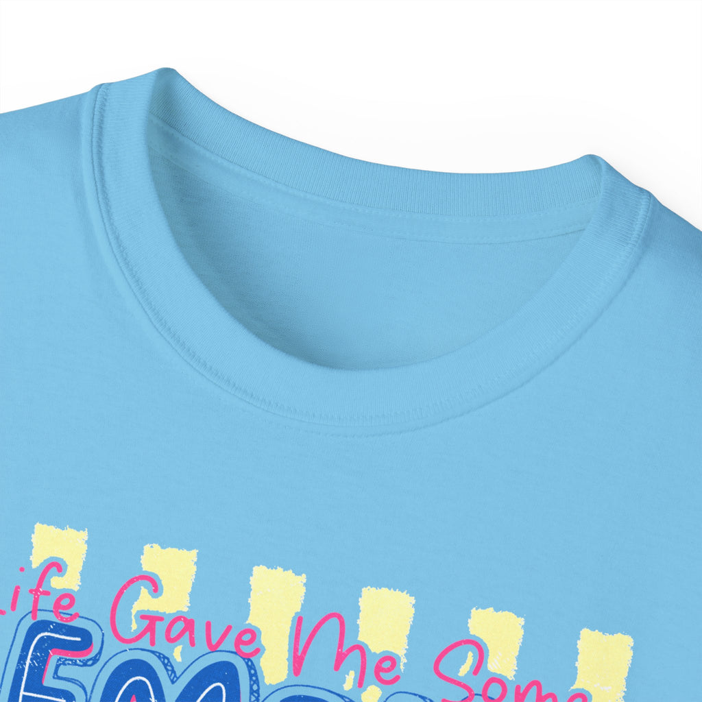 Lemons into Lemonade Christian Tee — "He Turned My Lemons Into Lemonade" Graphic T-Shirt