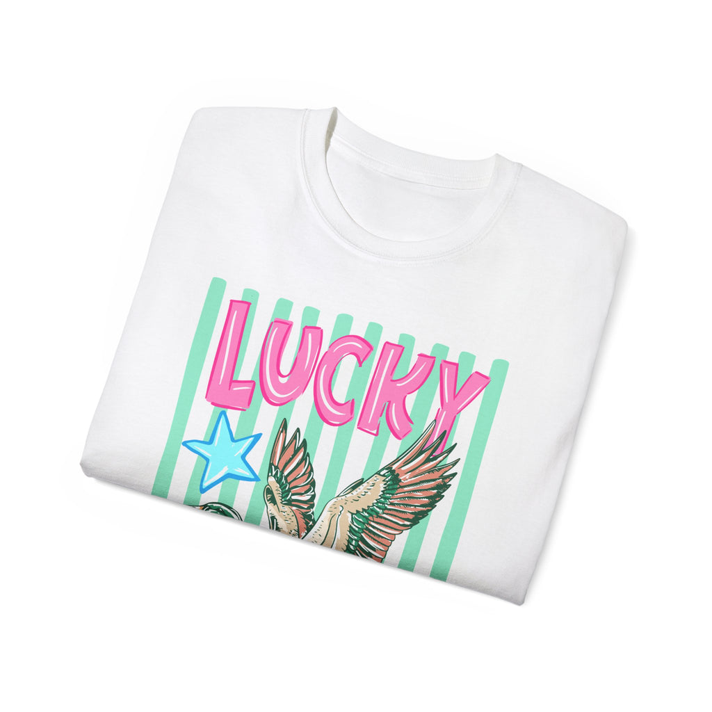 Lucky Mallard Graphic Tee — Retro Duck Design