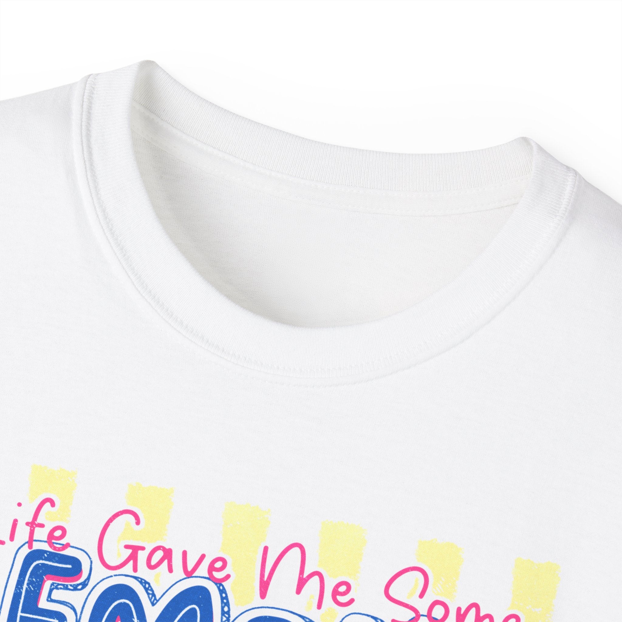 Lemons into Lemonade Christian Tee — "He Turned My Lemons Into Lemonade" Graphic T-Shirt
