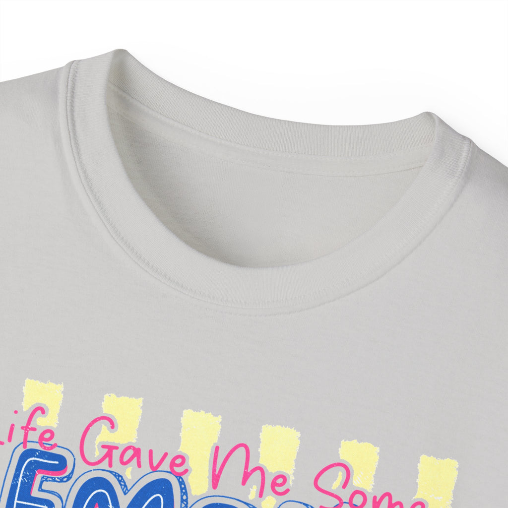 Lemons into Lemonade Christian Tee — "He Turned My Lemons Into Lemonade" Graphic T-Shirt