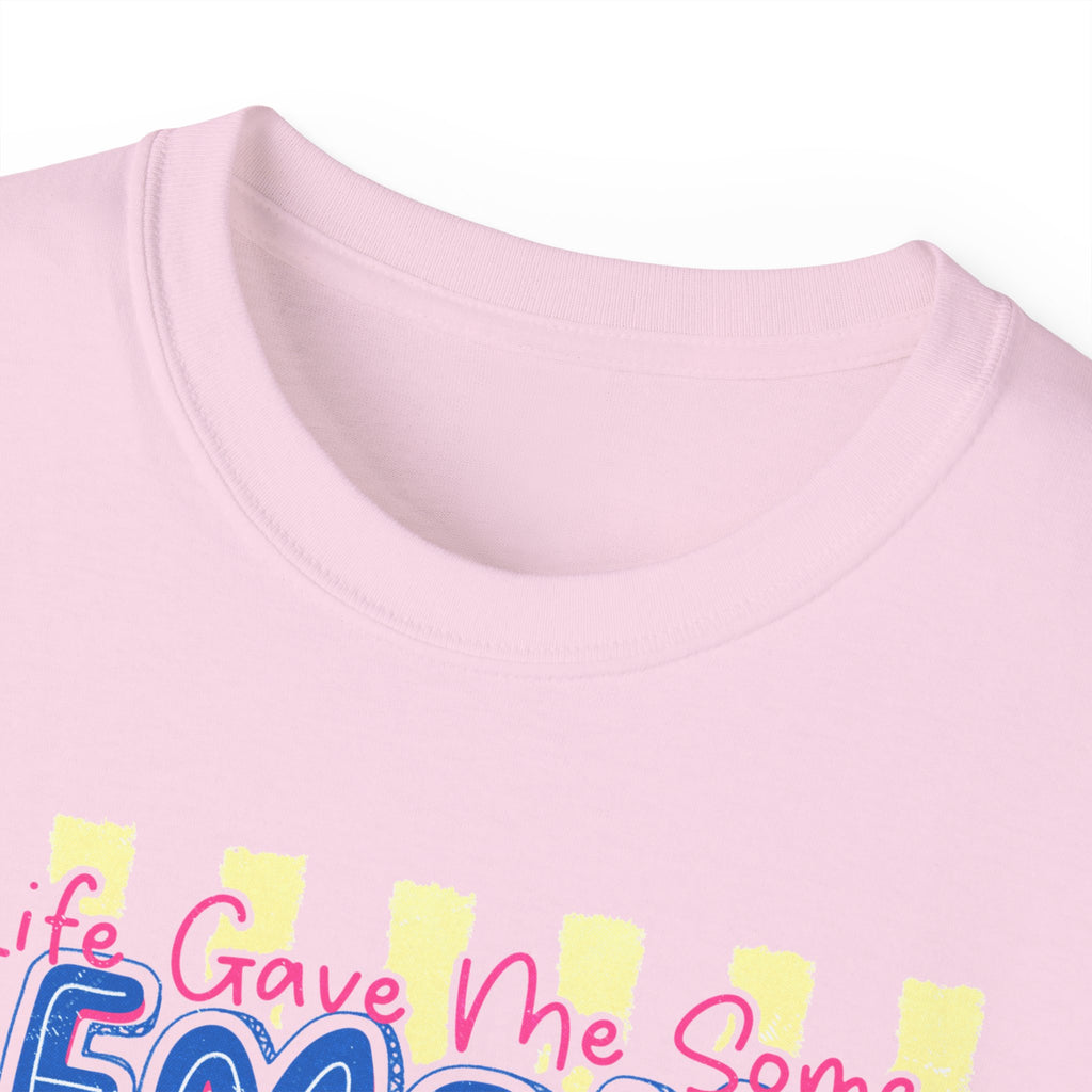 Lemons into Lemonade Christian Tee — "He Turned My Lemons Into Lemonade" Graphic T-Shirt