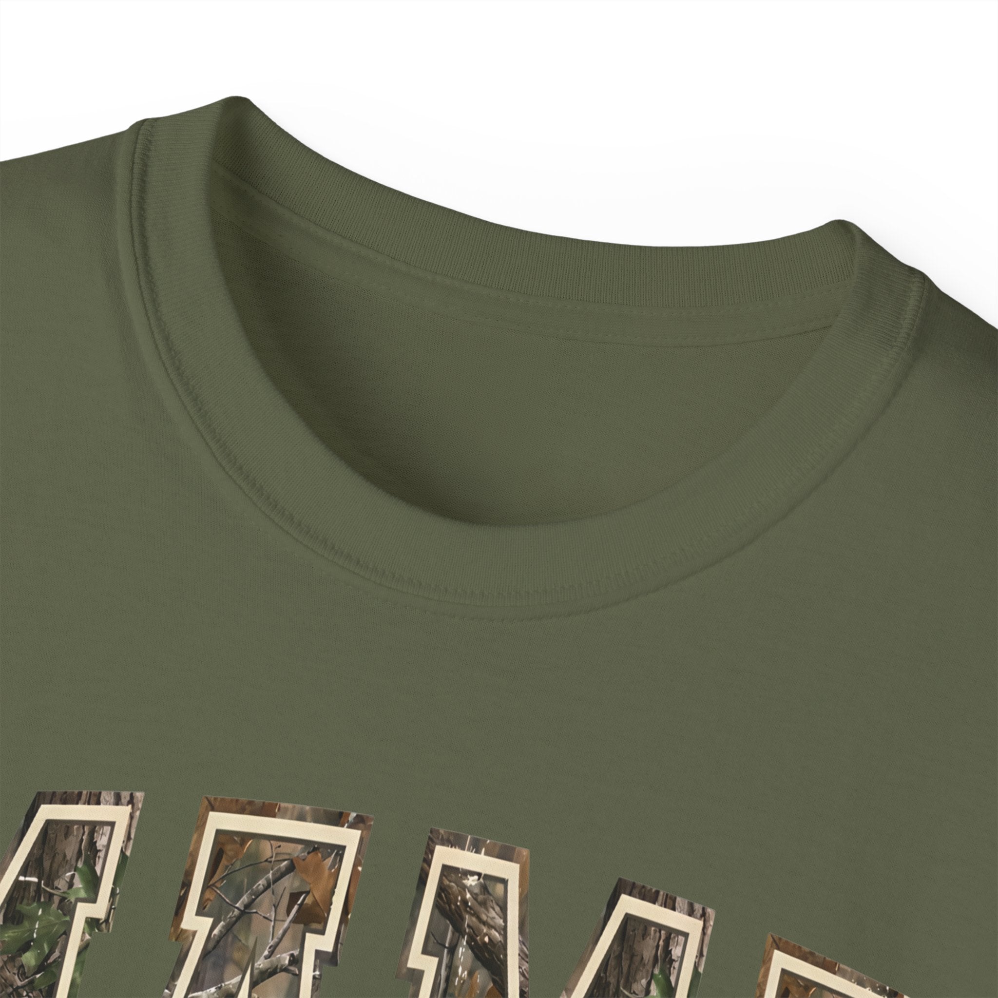 Mama Camo T-Shirt — Rustic Camouflage 'MAMA' Tee for Moms, Mother's Day Gift