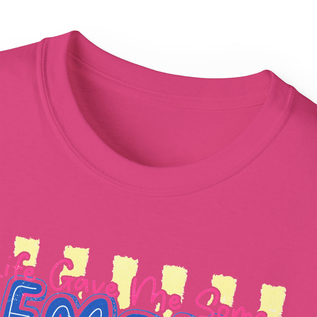 Lemons into Lemonade Christian Tee — "He Turned My Lemons Into Lemonade" Graphic T-Shirt