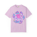 Dog Mama Paw Print T-Shirt — Cute Sparkle Pet Lover Tee